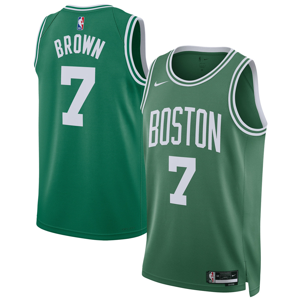 Boston Celtics Nike Replica Icon Swingman Jersey - Unisex - Jaylen Brown