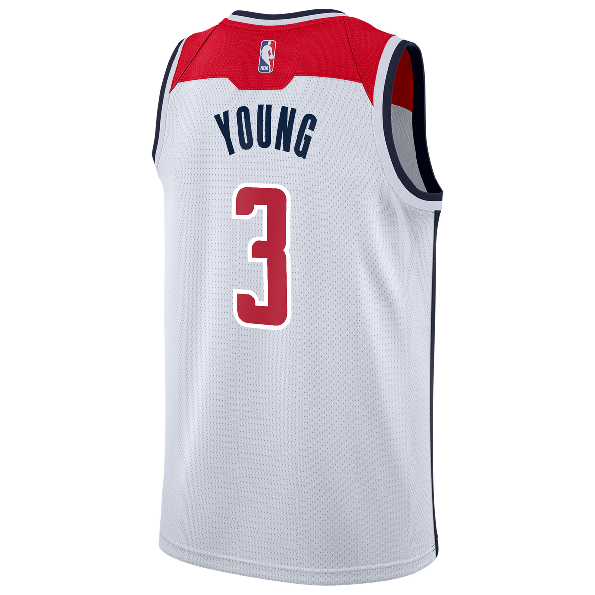 Washington Wizards Nike Association Edition Swingman Jersey - White - Trae Young - Youth