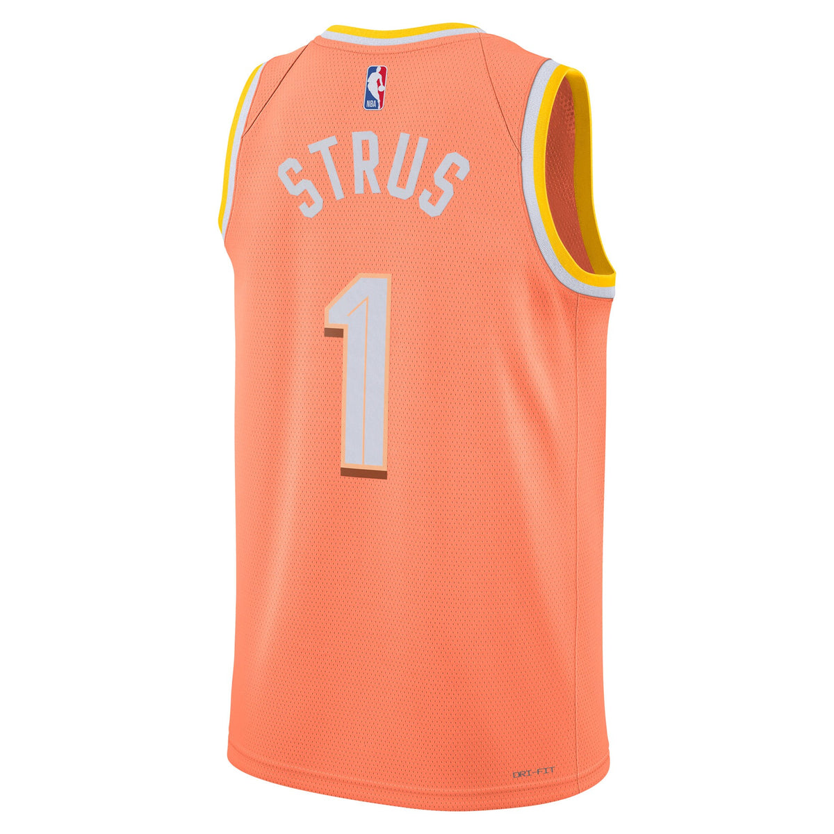 Cleveland Cavaliers Nike 2025/26 City Edition Swingman Jersey - Orange - Max Strus - Unisex
