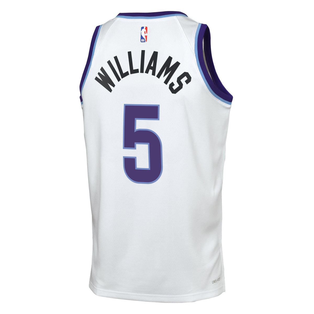 Utah Jazz Nike Replica Association Edition Swingman Jersey - White - Cody Williams - Youth