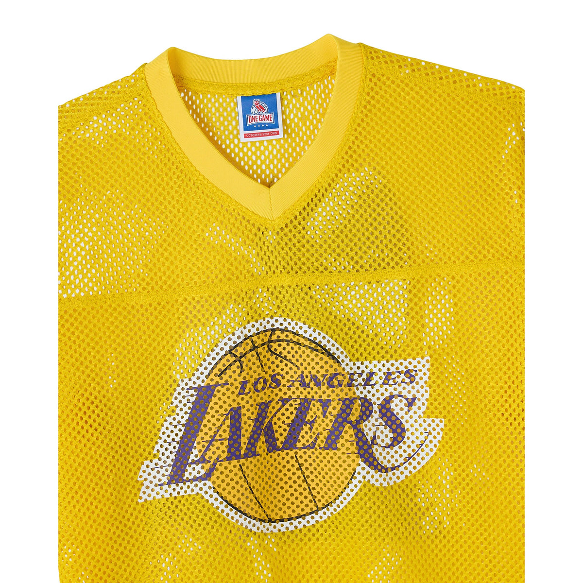 Los Angeles Lakers X OVO Mesh Football Jersey - Mens