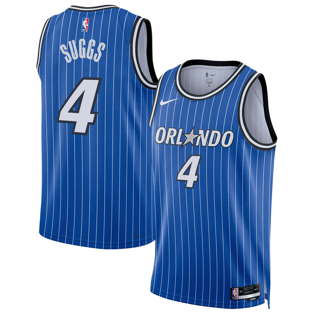 Orlando Magic Nike Replica Icon Edition Swingman Jersey - Blue - Jalen Suggs - Unisex