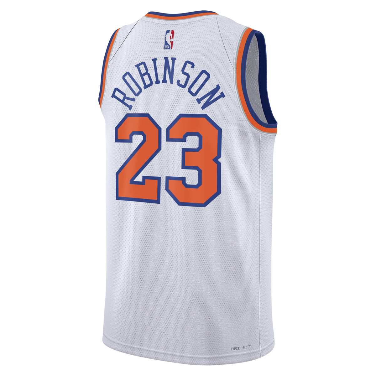 New York Knicks Nike Association Edition Swingman Jersey - White - Mitchell Robinson - Unisex