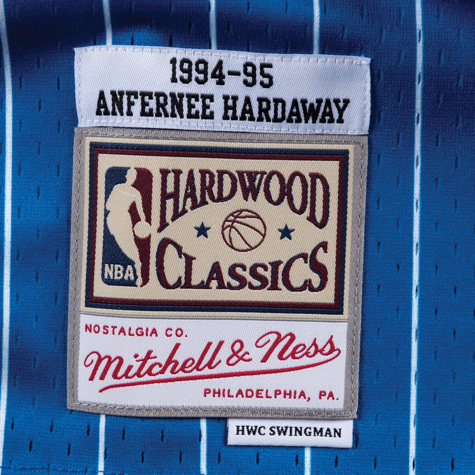 Orlando Magic Mitchell & Ness Swingman Jersey Road Anfernee Hardaway 1994-95