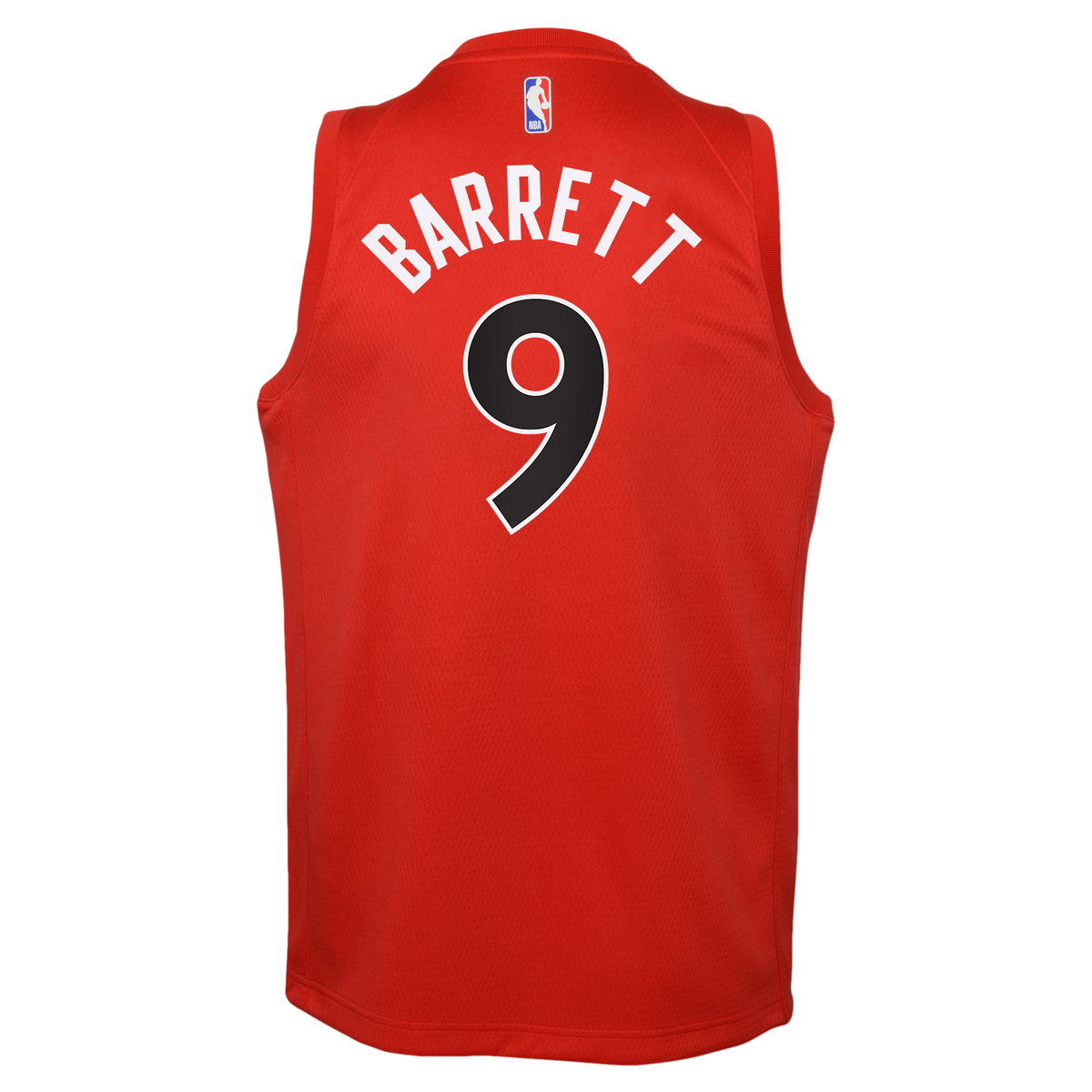 Toronto Raptors Nike Icon Edition Swingman Jersey - Red - RJ Barrett - Youth