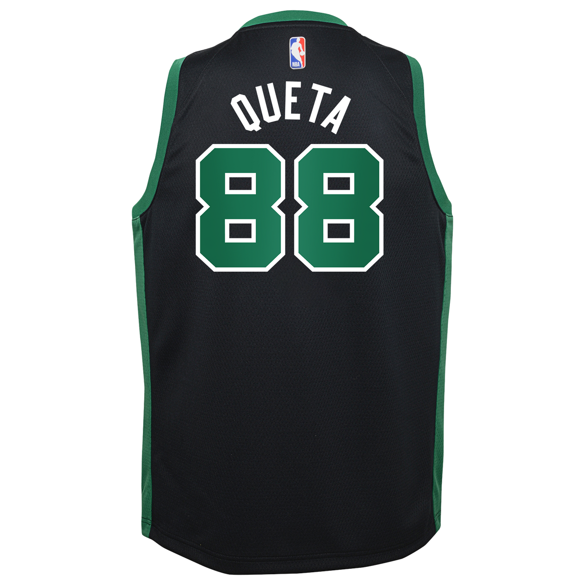 Boston Celtics Jordan Brand Statement Edition Swingman Jersey - Black - Neemias Queta - Youth