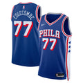 Philadelphia 76ers Nike Icon Edition Swingman Jersey - Royal - VJ Edgecombe - Youth
