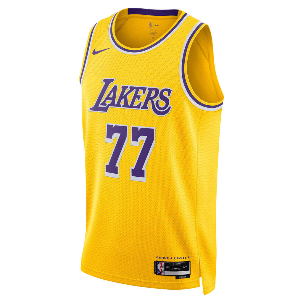 Los Angeles Lakers Nike Icon Swingman Jersey - Luka Doncic - Unisex
