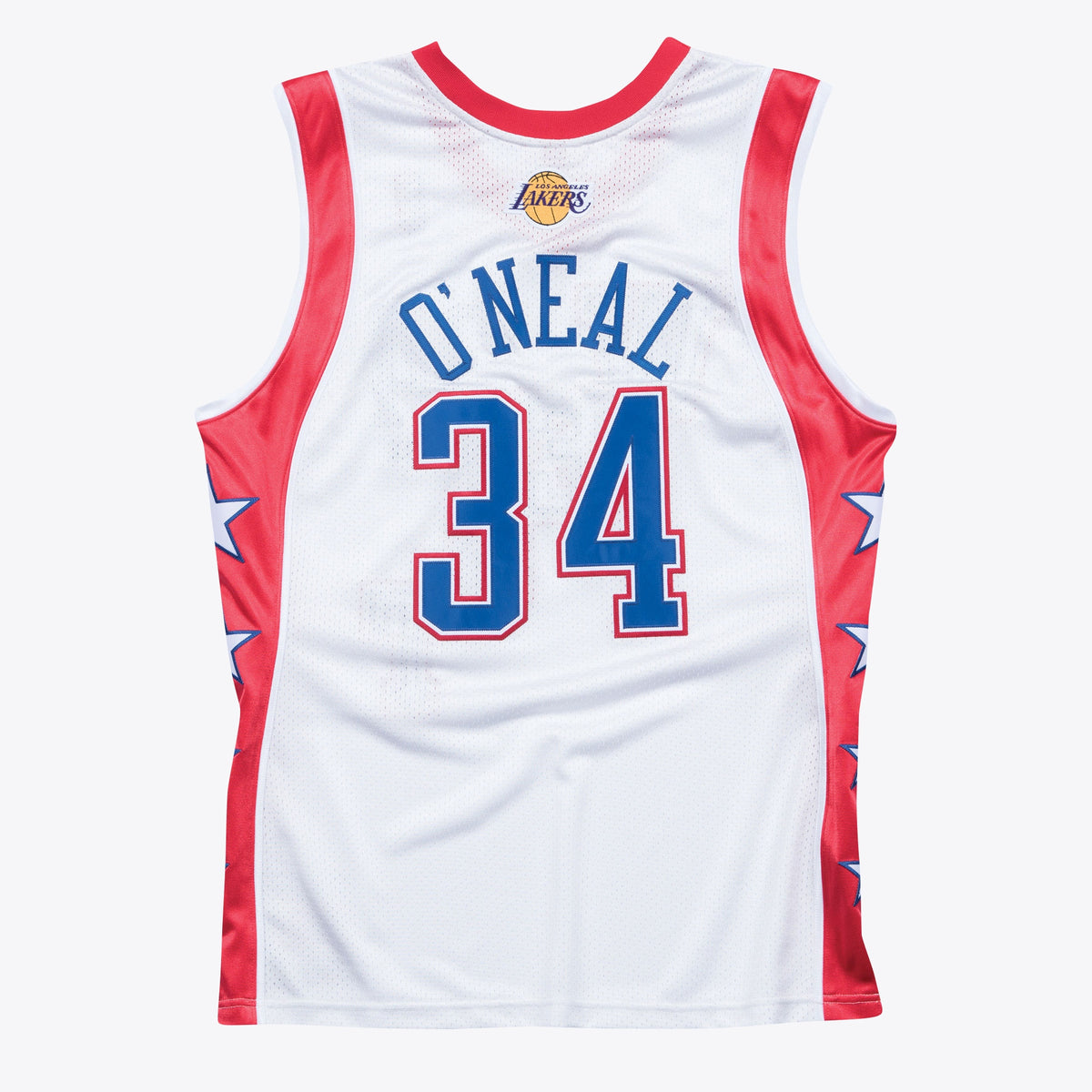NBA 2004 West Shaquille ONeal Authentic All-Star Jersey By Mitchell & Ness - White - Mens